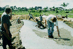 Concreters on the job