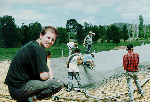 The Moruya skatepark under construction