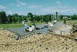 Skatepark under construction
